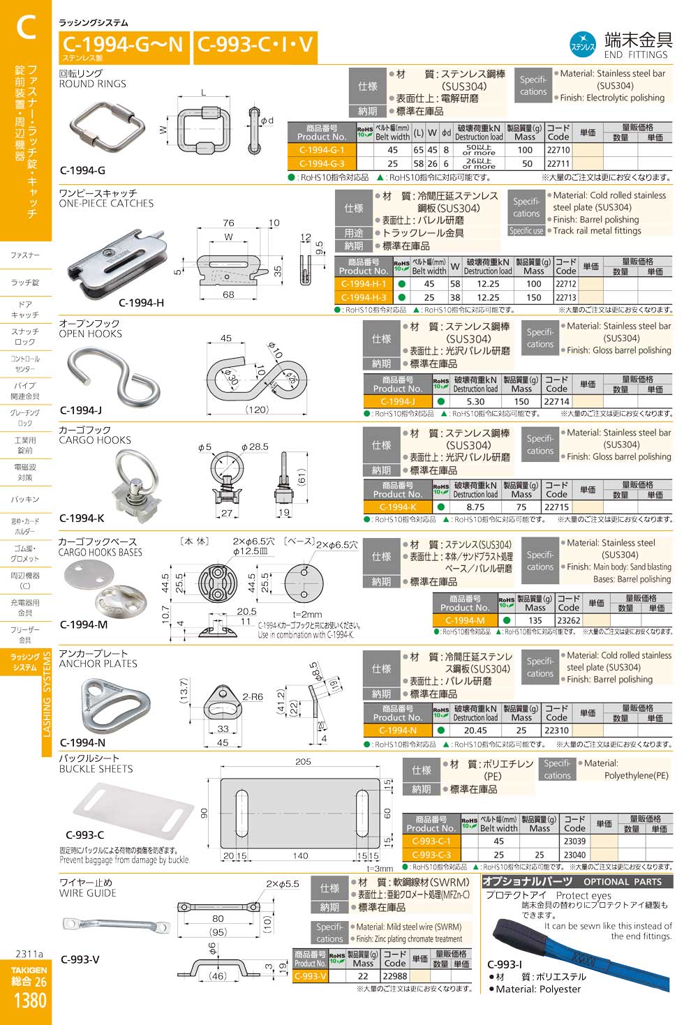 END FITTINGS