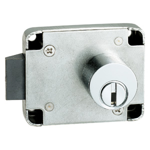 CYLINDER LOCK WITH LATCHES