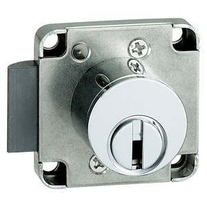 CYLINDER LOCK WITH LATCHES